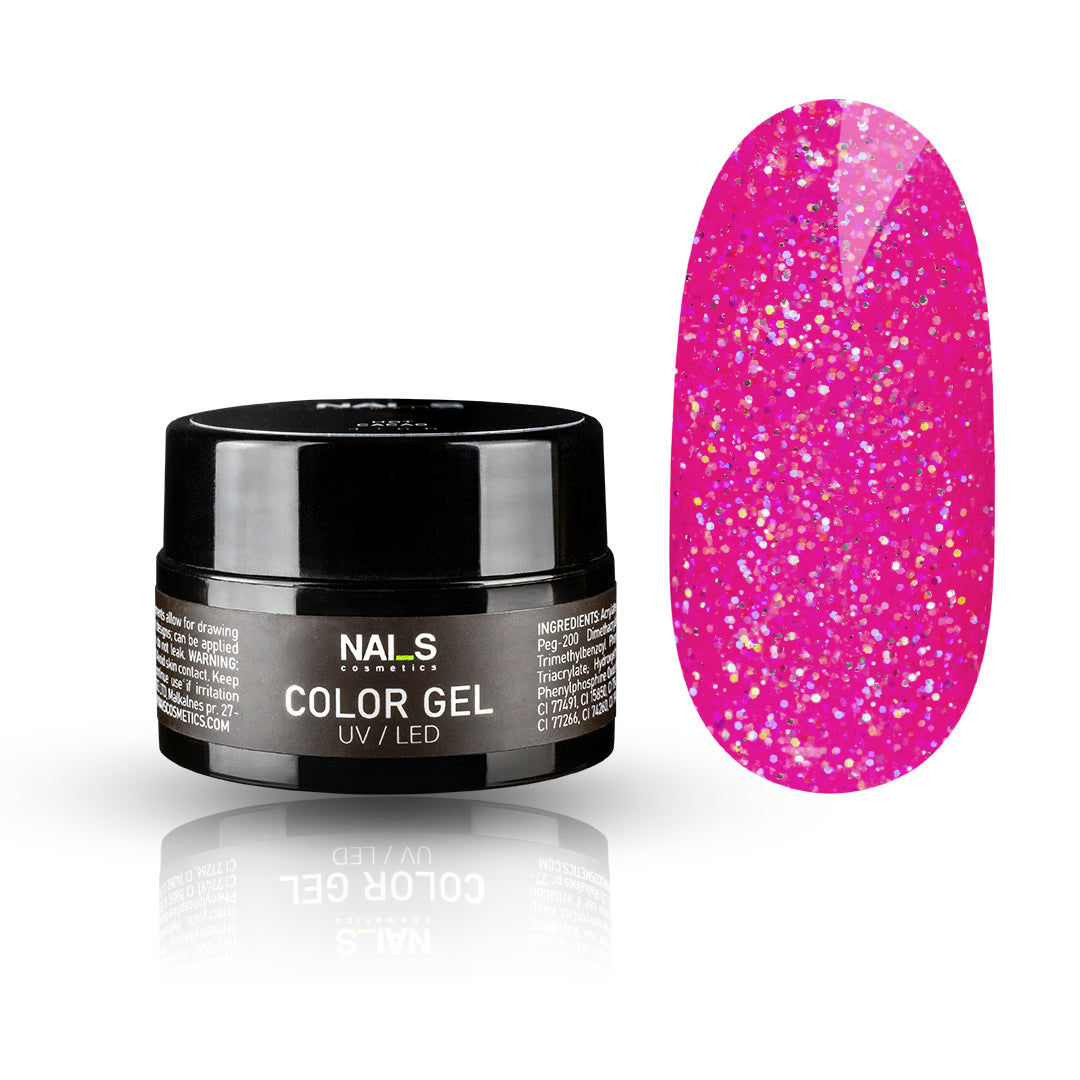 Color Gel 5376 Shocking Pink - 5ml