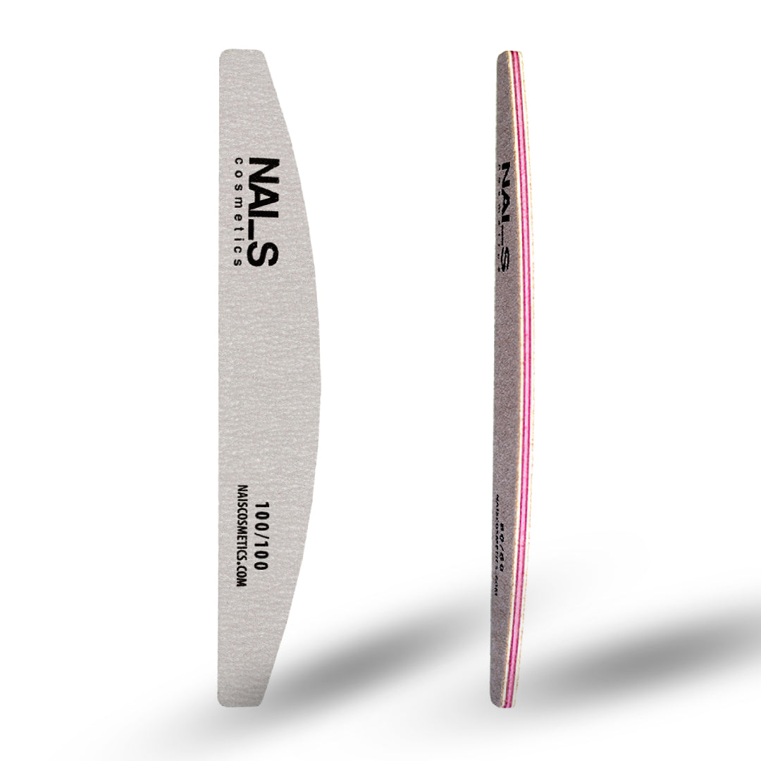 File Pink Core Halfmoon 100/180 - 10 PACK !