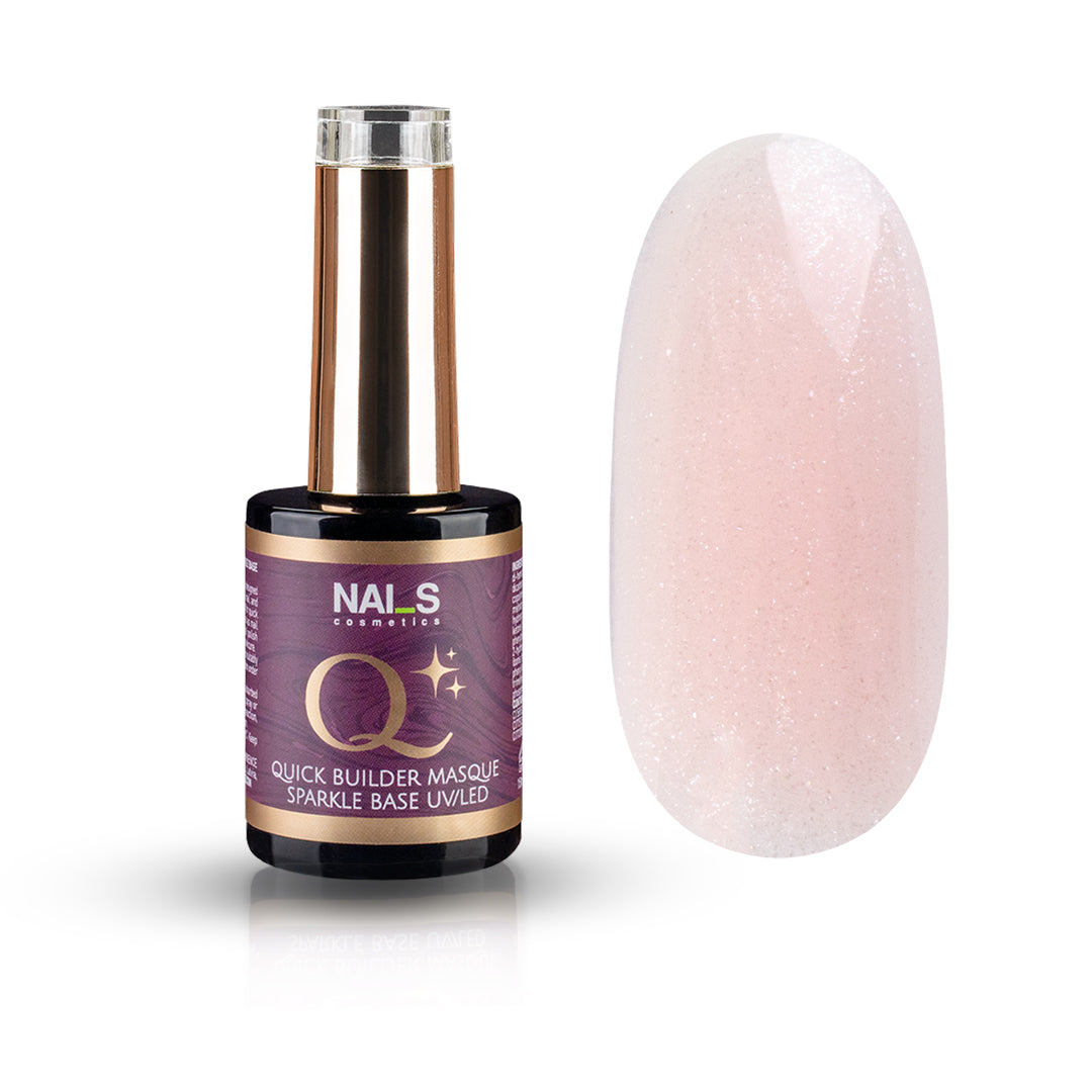 BIAB Quick Builder Masque Sparkle Base 101 - 15ml