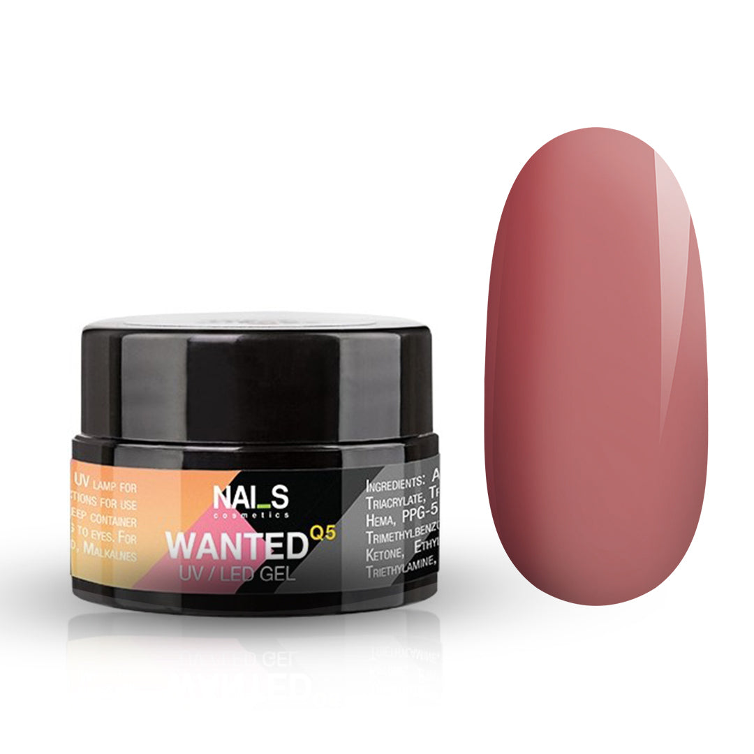 WANTED Q5 Builder Gel Dust Rose - 5 ml