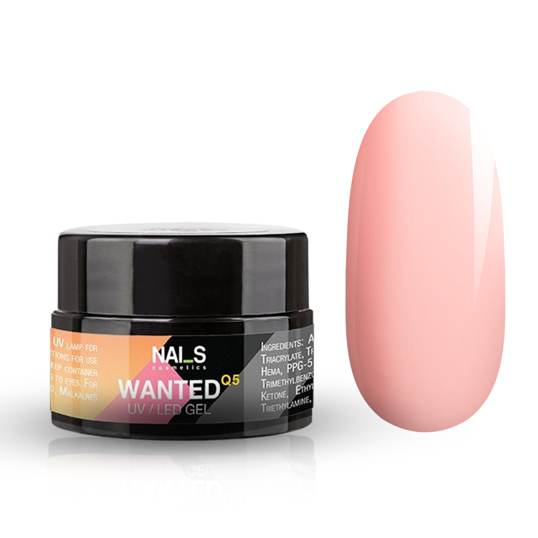 WANTED Q5 Builder Gel Pale Pink - 5 ml