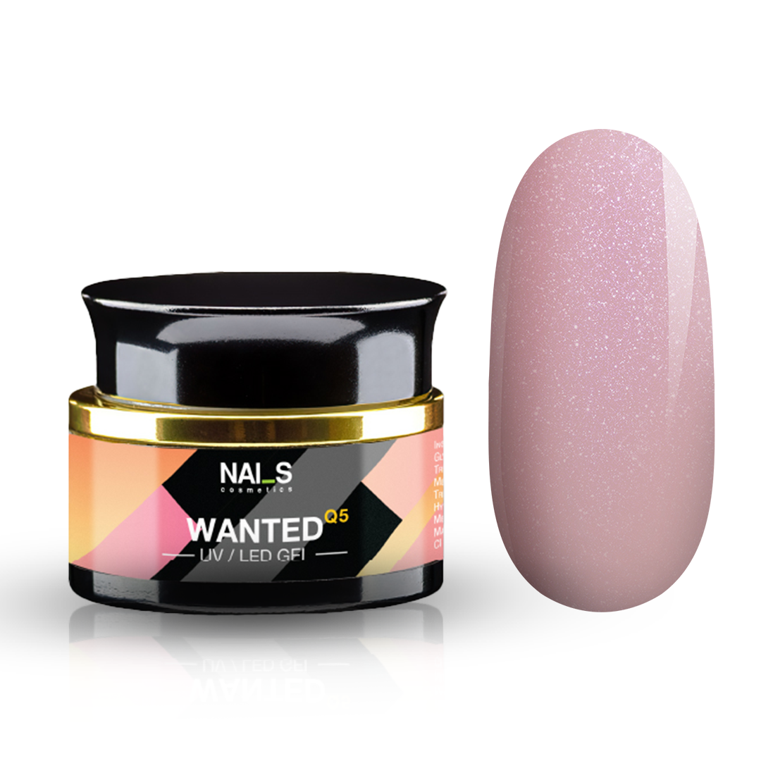 WANTED Q5 Builder Gel Nude Sparkle - 15 ml