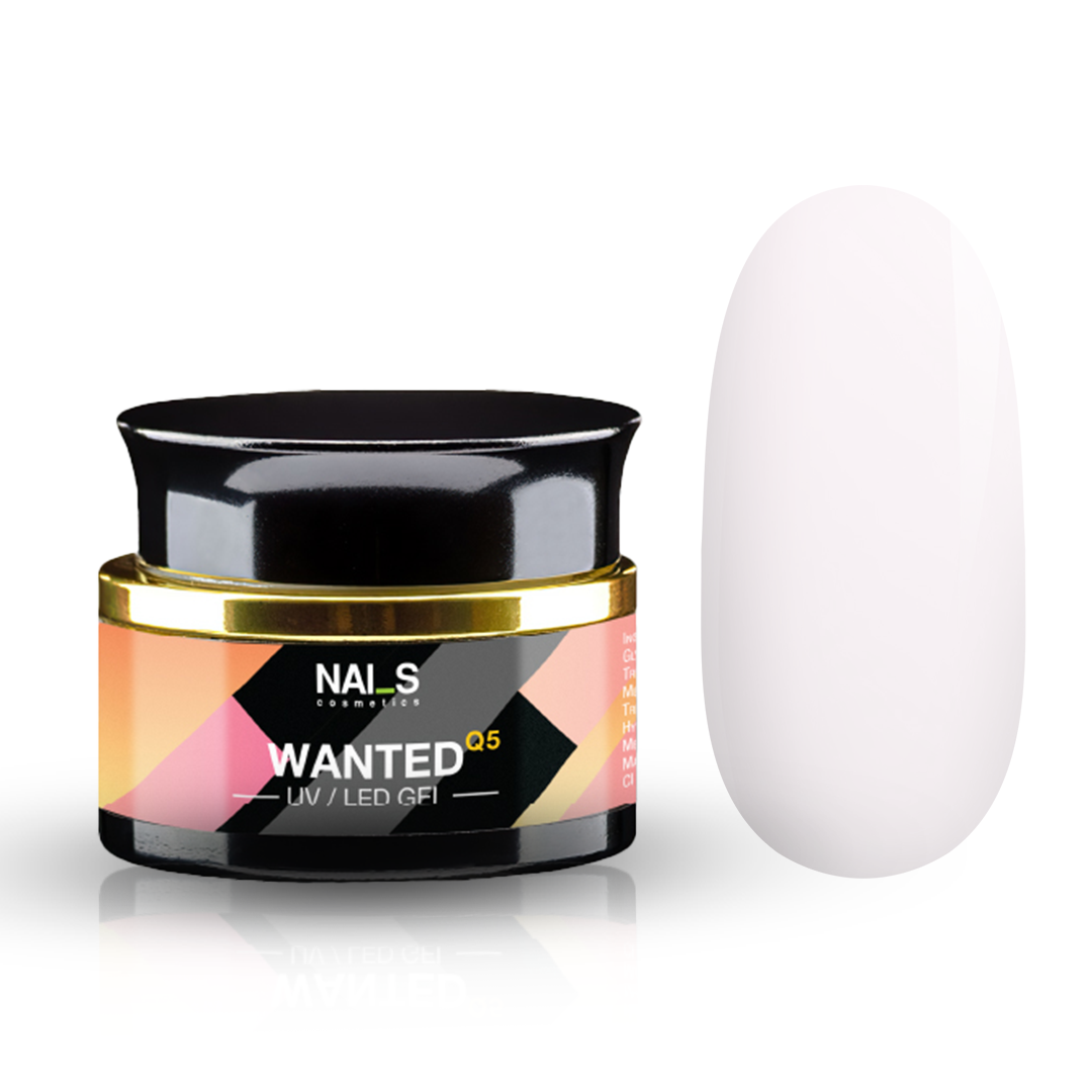 WANTED Q5 Builder Gel Pastel Porcelain - 15 ml
