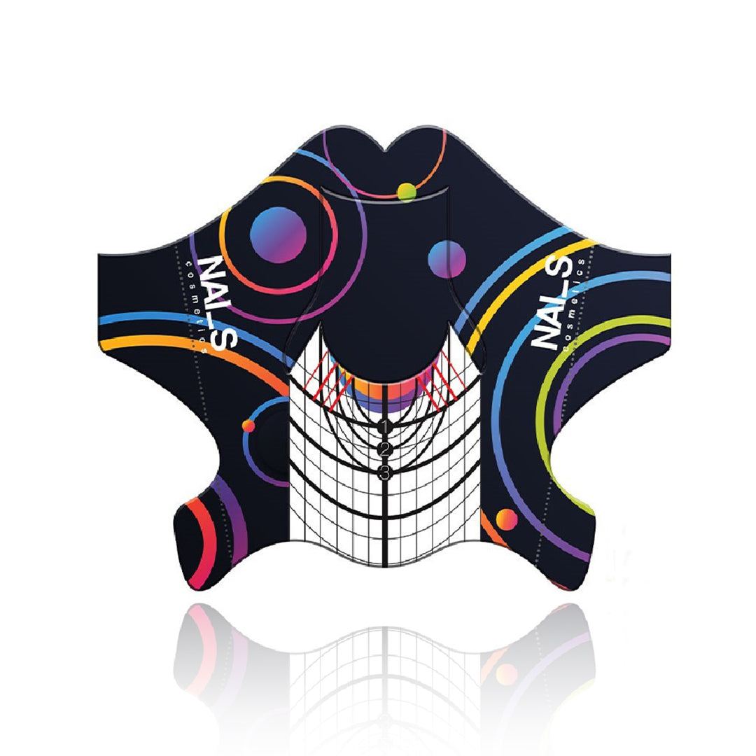 Nail Forms for Gel Modeling (Stencils) - 30 pcs