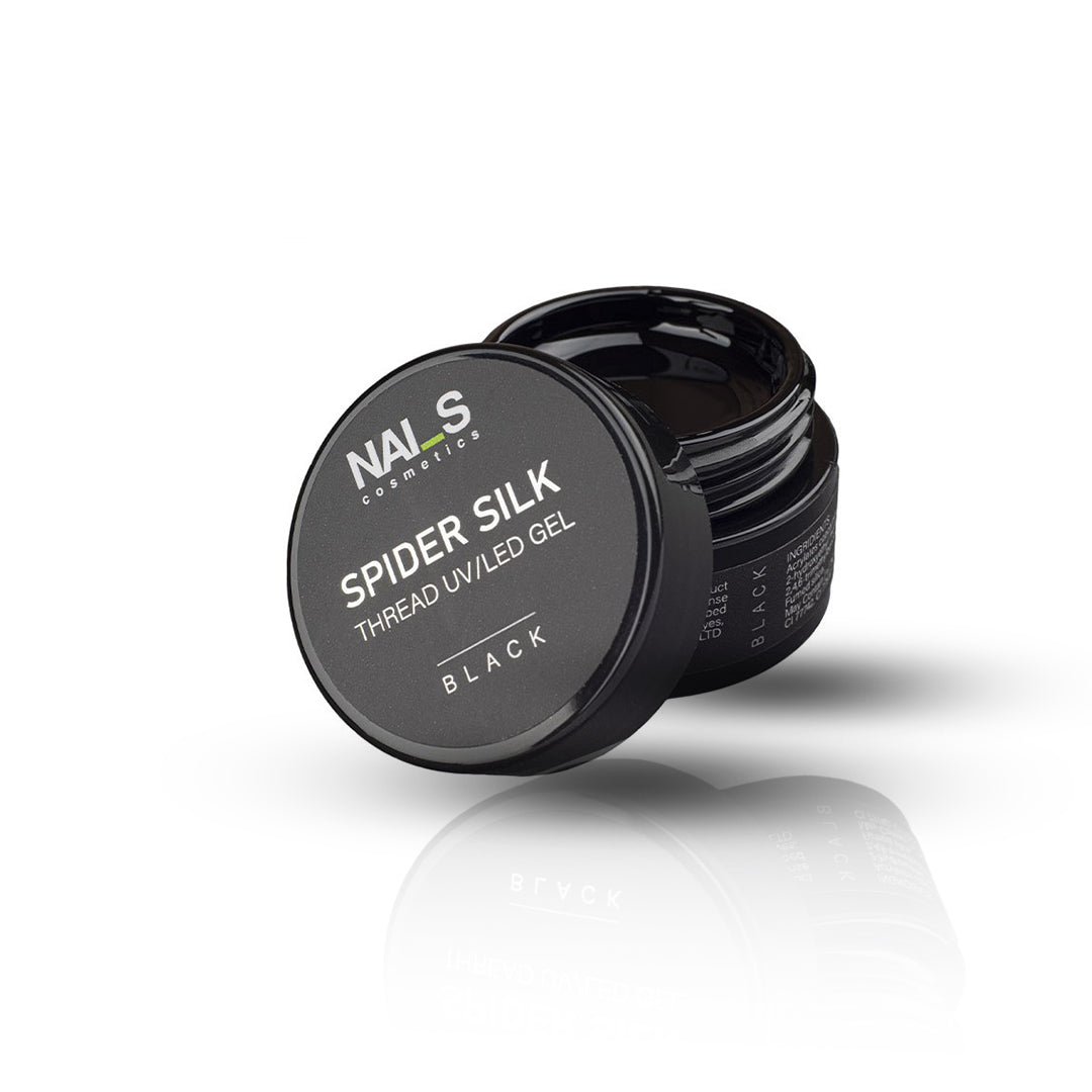 Spider Silk Thread Design Gel Black - 5 ml