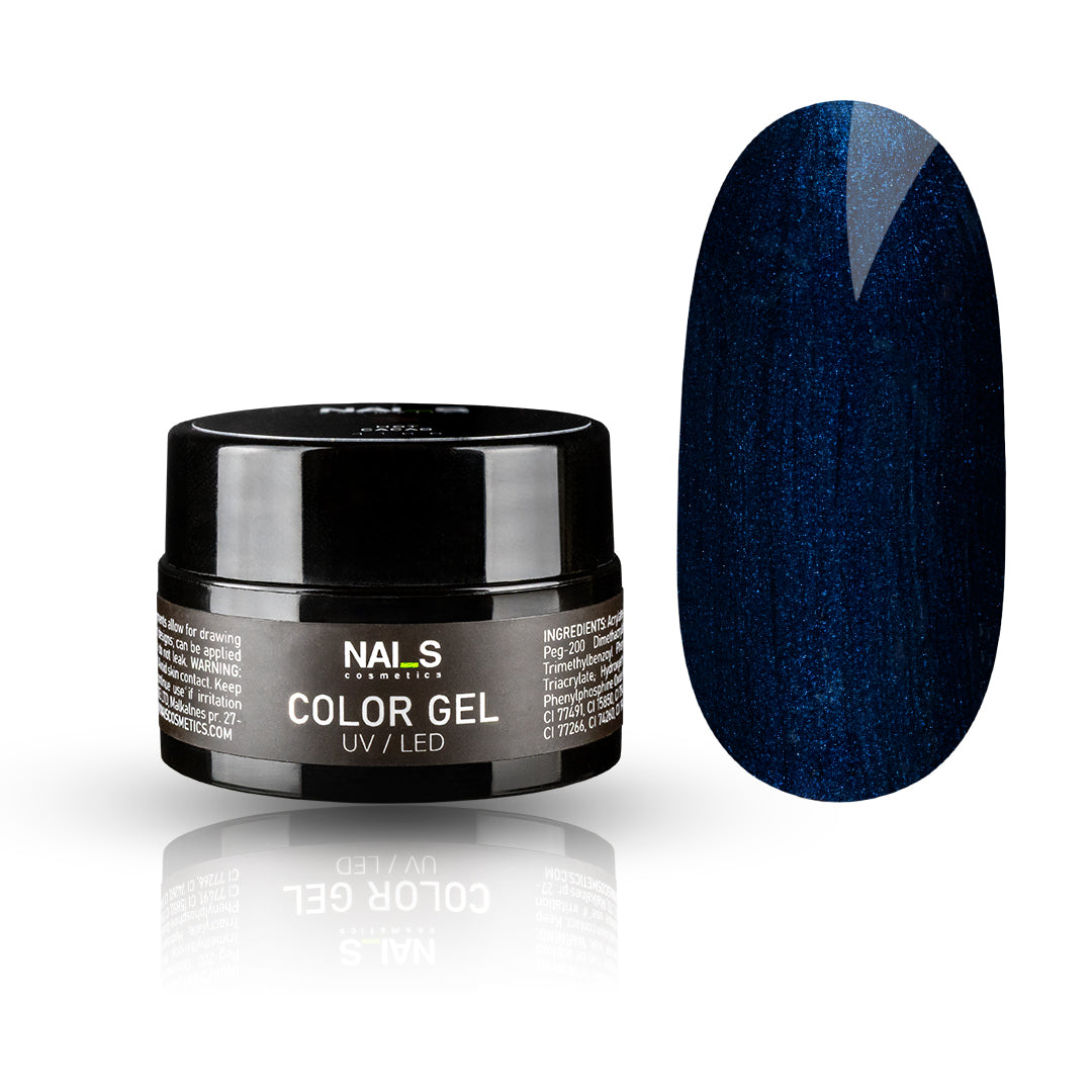 Color Gel 4105 Blue Metallic -  5ml
