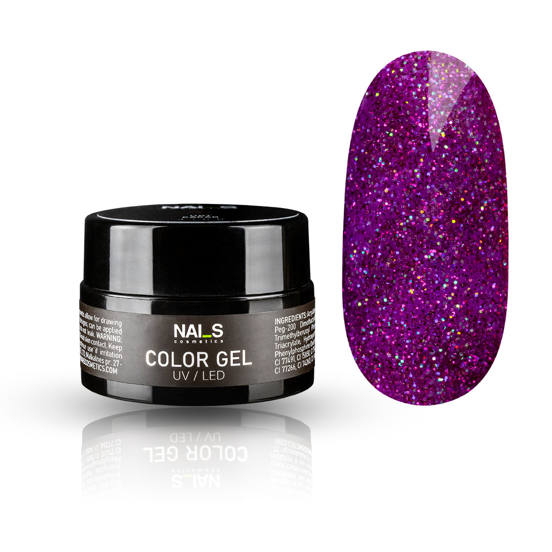 Color Gel 5132 Sparkly Fuchsia -  5ml