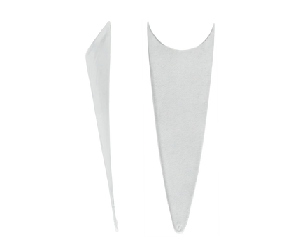 Nail Tips Stiletto Half - Clear - 240 stuks