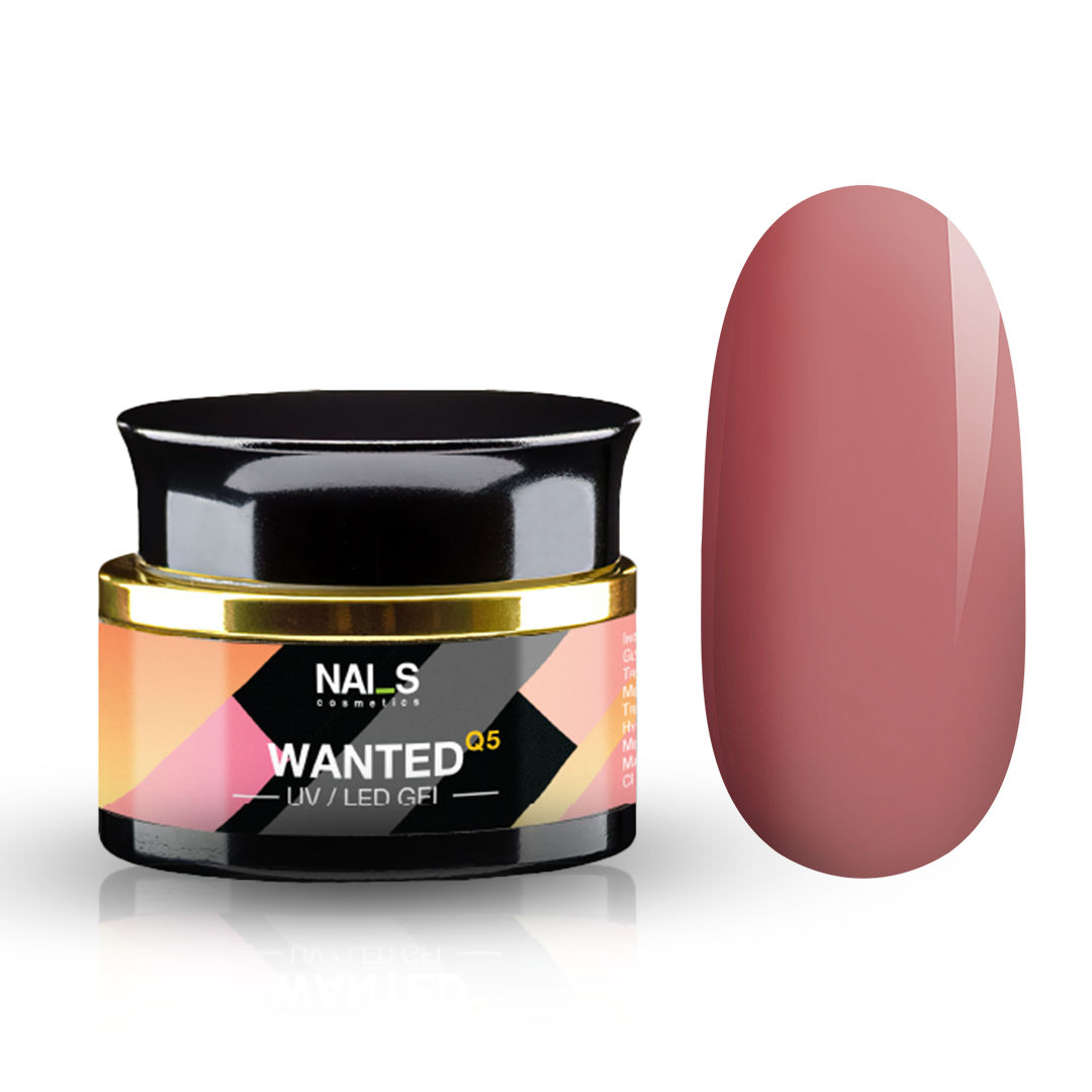 WANTED Q5 Builder Gel Dust Rose - 50 ml