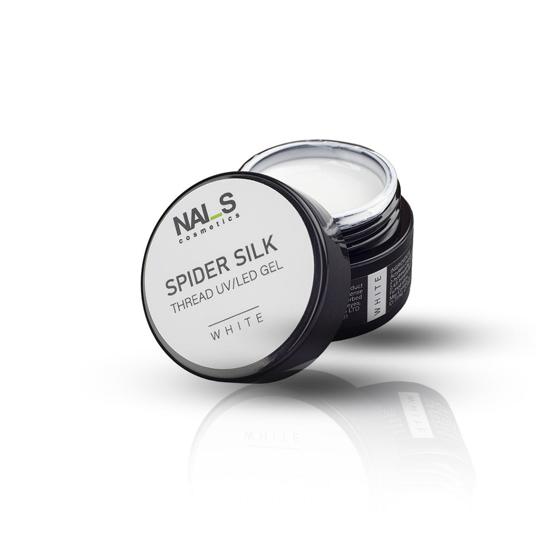 Spider Silk Thread Design Gel White - 5 ml
